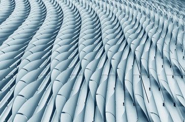Exterior of modern architecture. Building abstract background