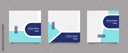 Modern promotion square web banner for social media post template. Elegant sale and discount promo backgrounds for digital marketing	