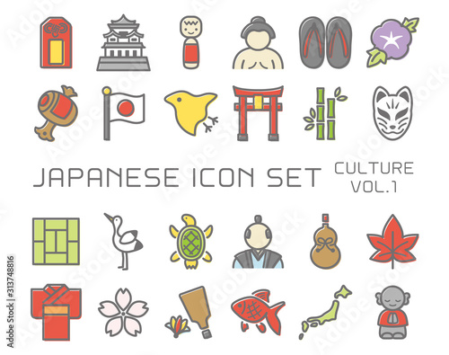 日本のアイコン　文化vol.1