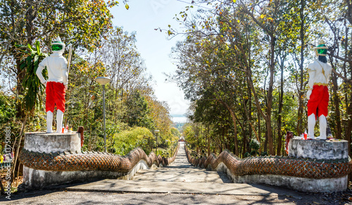 10/02/2019: wat-phra-that-jomthong , thailand : wat-phra-that-jomthong (Pagoda) Located at wat-phra-that-jomthong (Temple) landmark of province in phayao thailand. photo