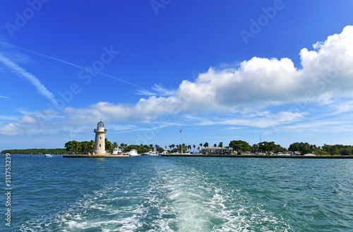 Photography Lighthouse in Biscayne National Park, Florida