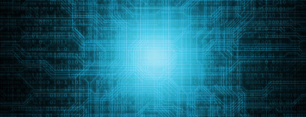 Abstract digital background with binary code. Hackers, darknet, virtual reality and science fiction.