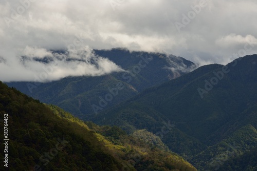  Mountain landscape-Mountain View Resort in the Hsinchu,Taiwan.