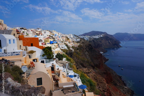 santorini island in greece