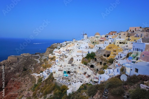 santorini island in greece © Twill