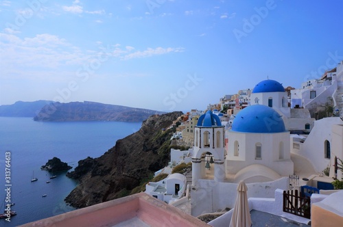 Fototapeta Naklejka Na Ścianę i Meble -  santorini island in greece