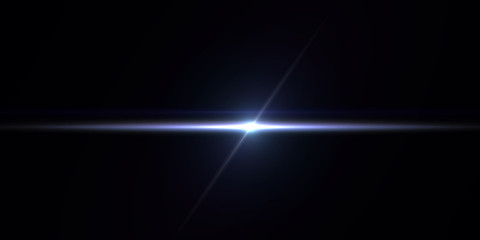 Overlay, flare light transition, effects sunlight, lens flare, light leaks. High-quality stock image of warm sun rays light effects, overlays or golden flare isolated on black background for design