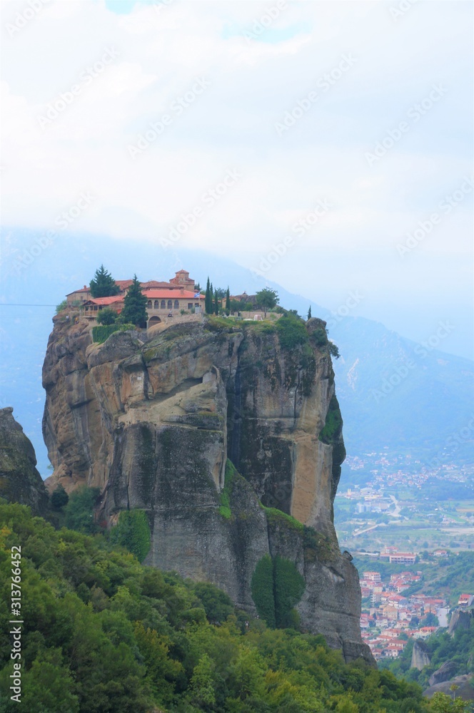The Meteora Monasteries in Greece
