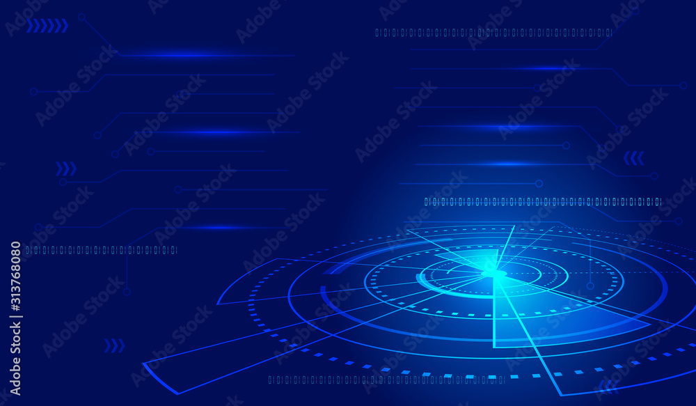Abstract futuristic circuit board, Illustration high computer digital technology concept, Vector background. Abstract futuristic circuit board, Illustration high computer digital technology concept, Vector background.