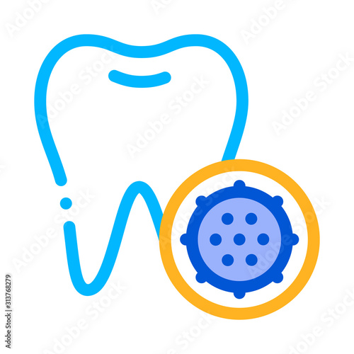 blue tooth and virus icon, dental health clip art preview