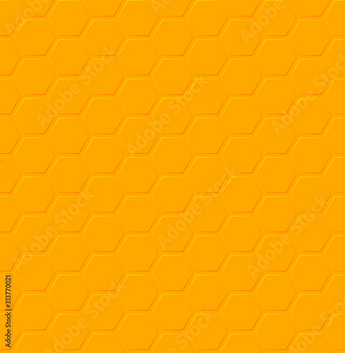Vector eps honey hexagon seamless pattern design