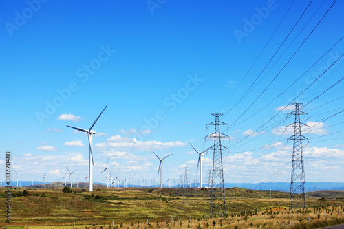 wind turbines