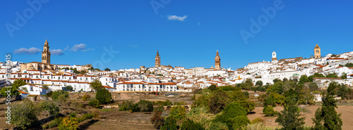 Jerez de los Caballeros, City at Badajoz, Extremadura in Spain photo