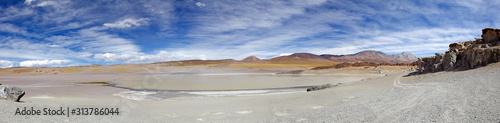 Laguna Grande in the Catamarca Province at Puna de Atacama, Argentina