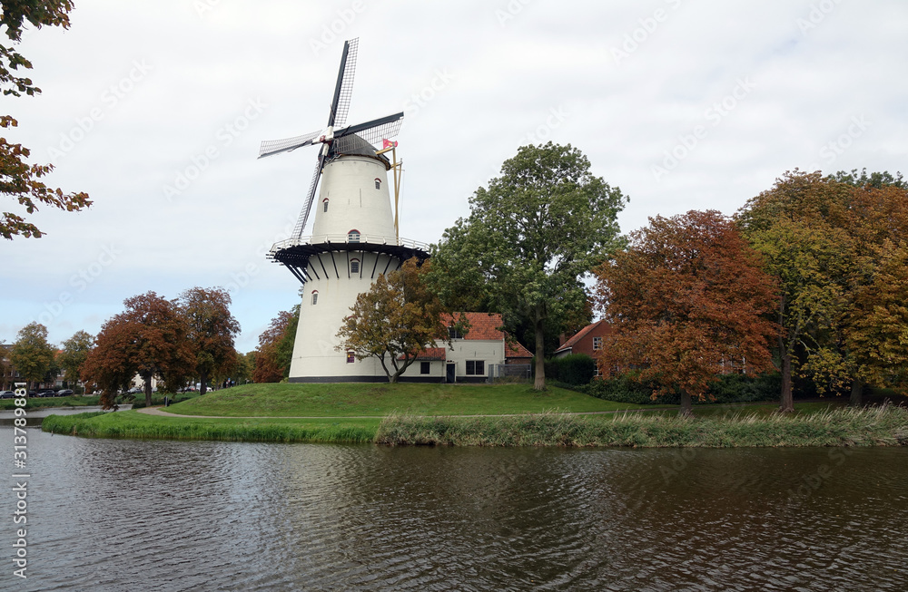 Windmühle de Hoop in Middelburg
