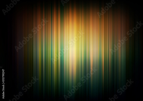 Glow vertical lines on colors background