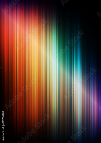 Speed vertical lines on colorful background