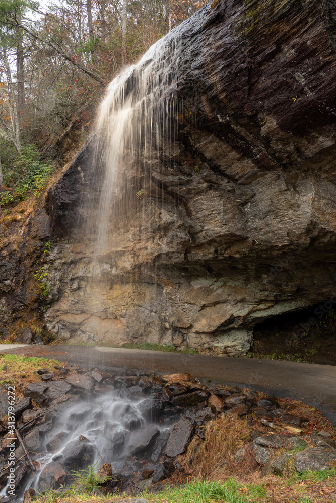 Bridal Veil Falls Highlands North Carolina Stock Photo Adobe Stock