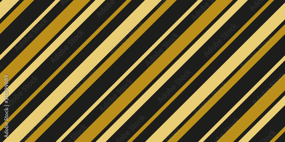 Gold black strip line seamles pattern vector