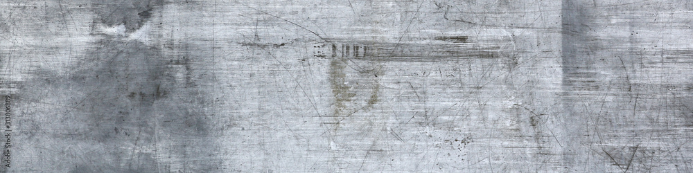 Obraz premium scratched metal texture for background.