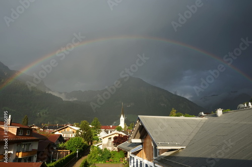 Rainbow in Oberstdorf