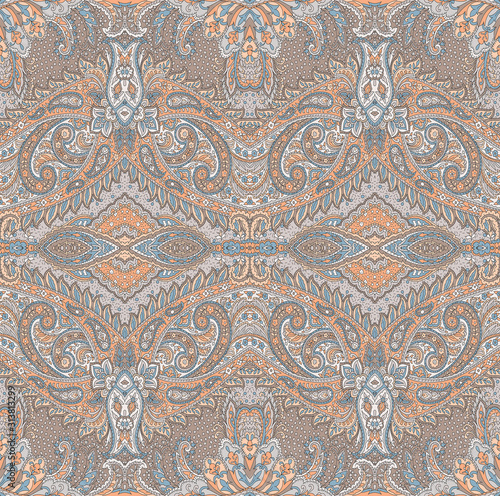 Decorative elegant luxury design.Paisley pattern.