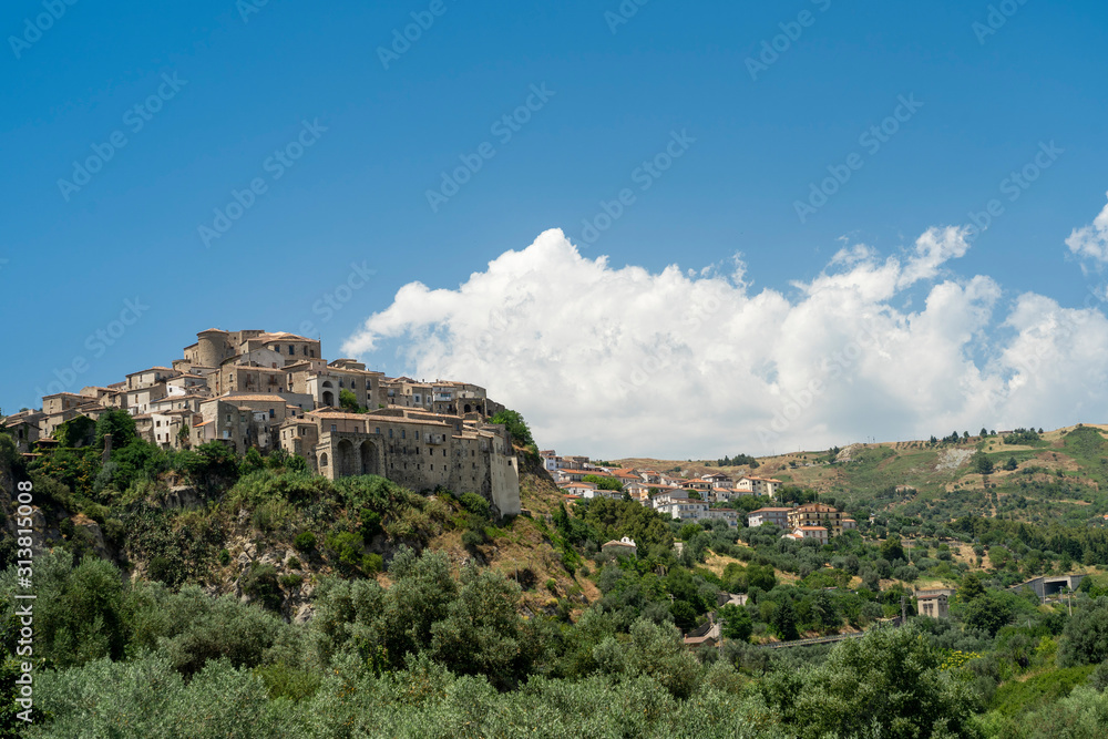 Obraz premium Oriolo, in the valley of Ferro river, Calabria, Italy