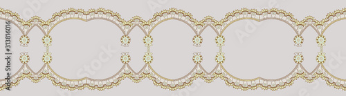 Photography Decorative elegant luxury design.Paisley pattern.