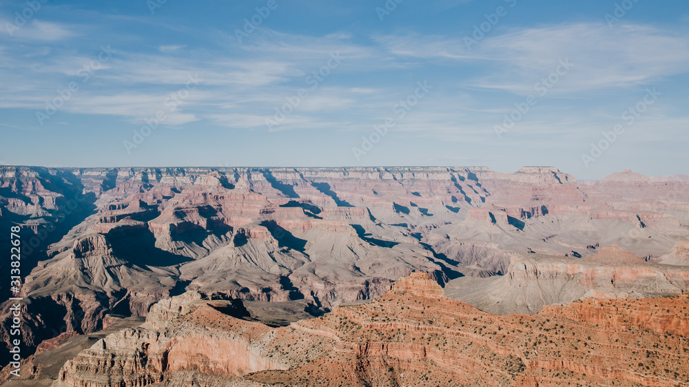 Panorama du Parc National Grand Canyon en Arizona