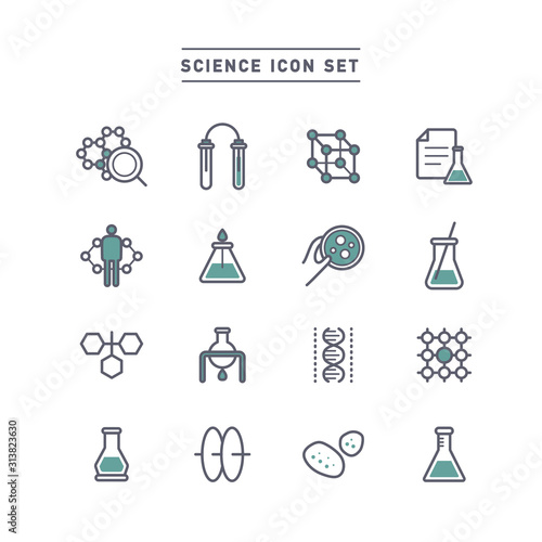 SCIENCE ICON SET