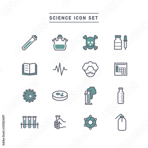 SCIENCE ICON SET