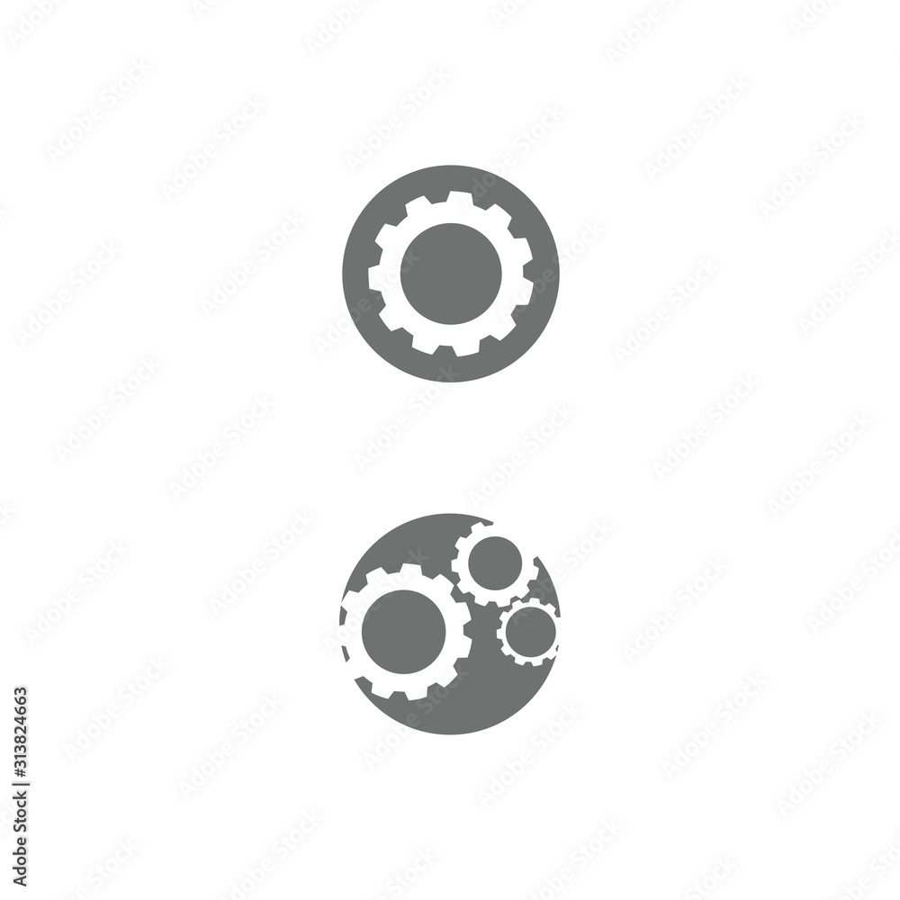 Gear Logo Template vector icon Gear Logo Template vector icon