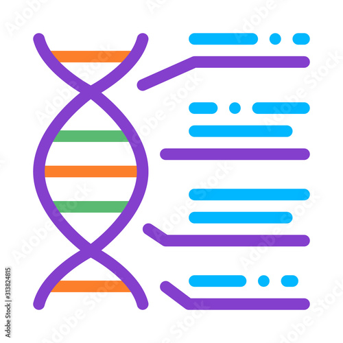 Molecule Chemical Consist Biomaterial Vector Icon Thin Line. Biology And Science Flasks, Bioengineering, Dna And Medicine Biomaterial Concept Linear Pictogram. Contour Illustration