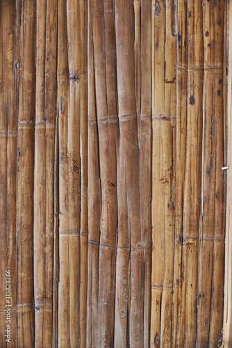 Hurdle fence panel background texture.