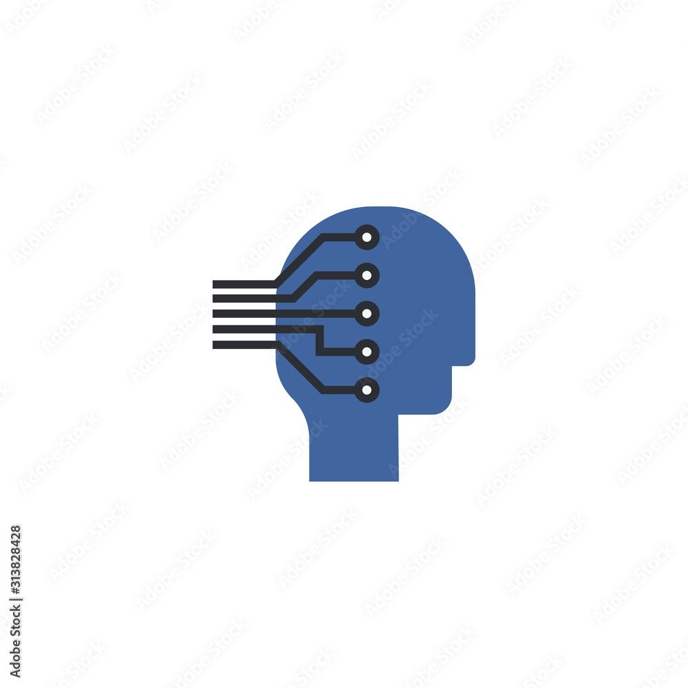 Machine learning creative icon. From Artificial Intelligence icons collection. Isolated Machine learning sign on white background Machine learning creative icon. From Artificial Intelligence icons collection. Isolated Machine learning sign on white background
