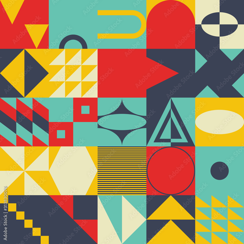 Minimal Geometric Pattern design Minimal Geometric Pattern design