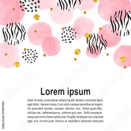 Abstract vector celebration...