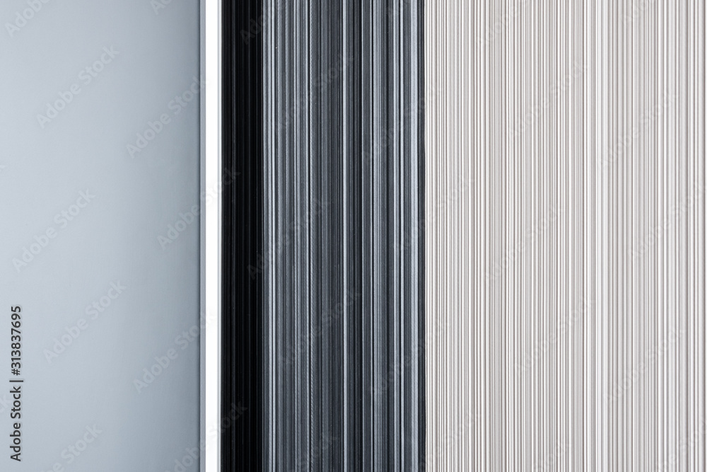 Obraz premium Close-up on different wallpapers