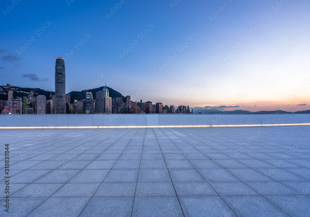 Fototapeta premium city skyline