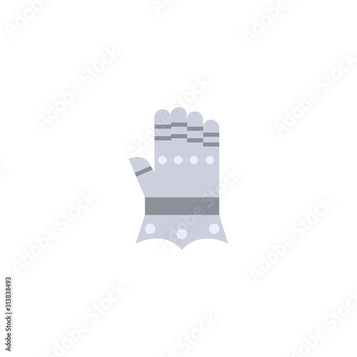 gauntlet gloves creative icon. From Gaming icons collection. Isolated gauntlet gloves sign on white background