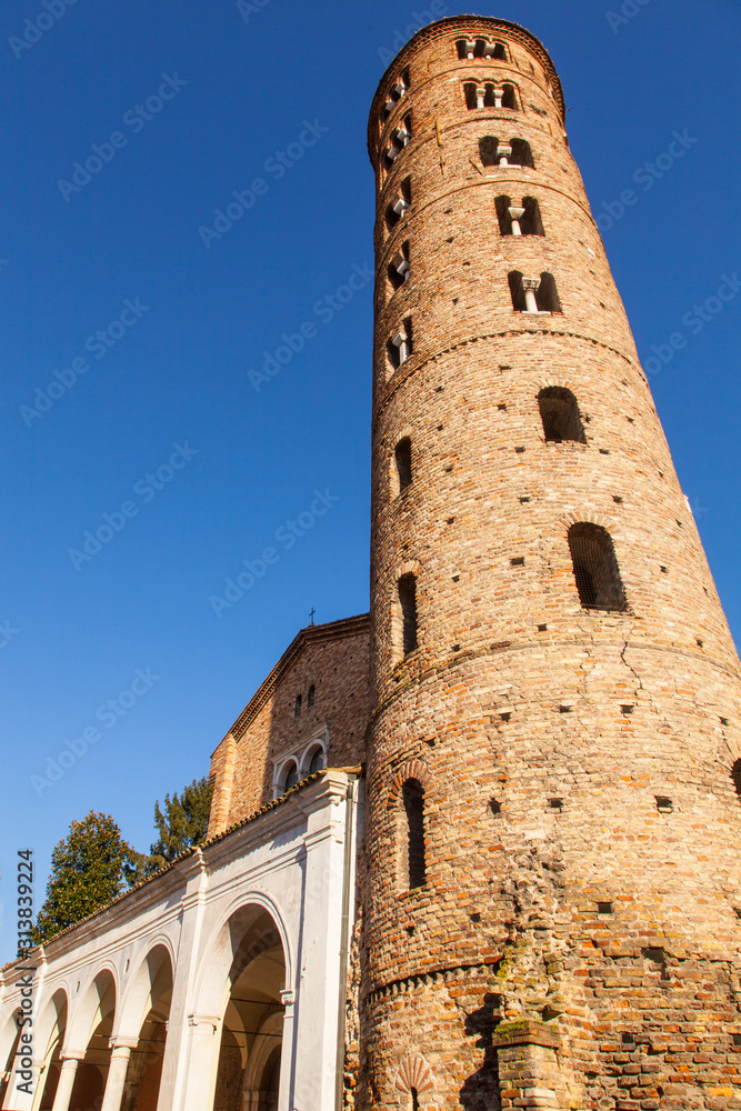 Ravenna Italian mosaic capital, Italy - Emilia Romagna, Basilica of Sant 'Apollinare Nuovo.