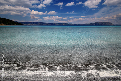 Lake Salda is one of Turkey s deepest  clearest and cleanest tectonic lakes. Salda lake is knows as Maldives of Turkey. 