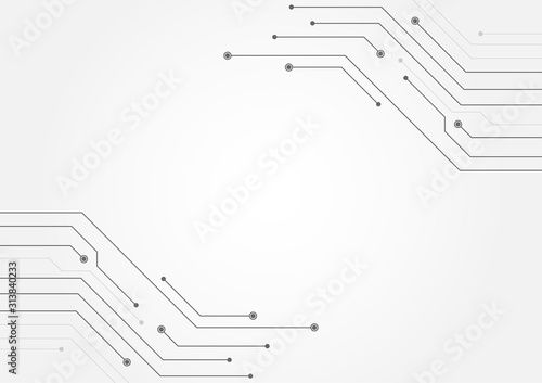Abstract technology texture circuit board background.
