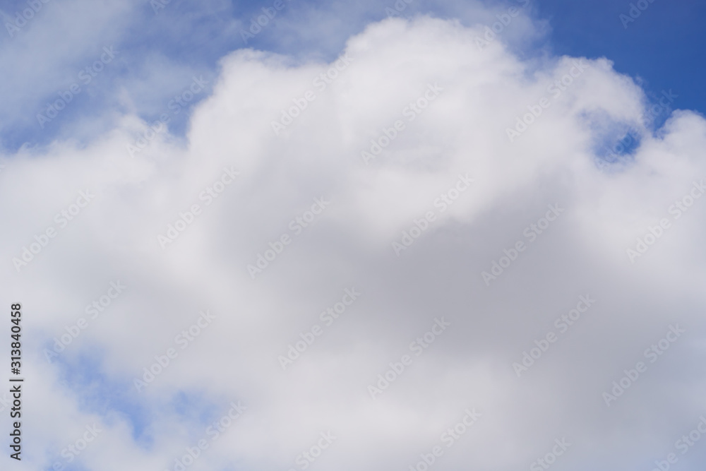 Fluffy white clouds in the tropical skies. Fluffy white clouds in the tropical skies.