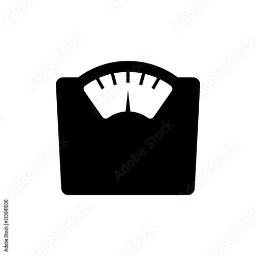Floor scales icon design trendy