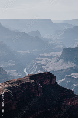 Le Parc National de Grand Canyon en Arizona