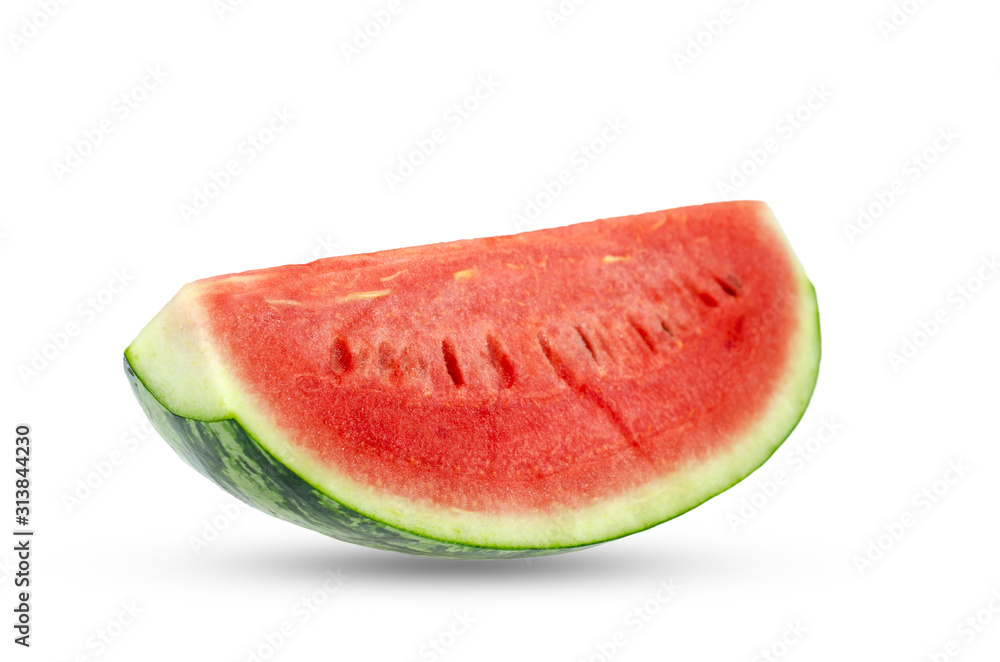 watermelon isolated on white background. watermelon isolated on white background.