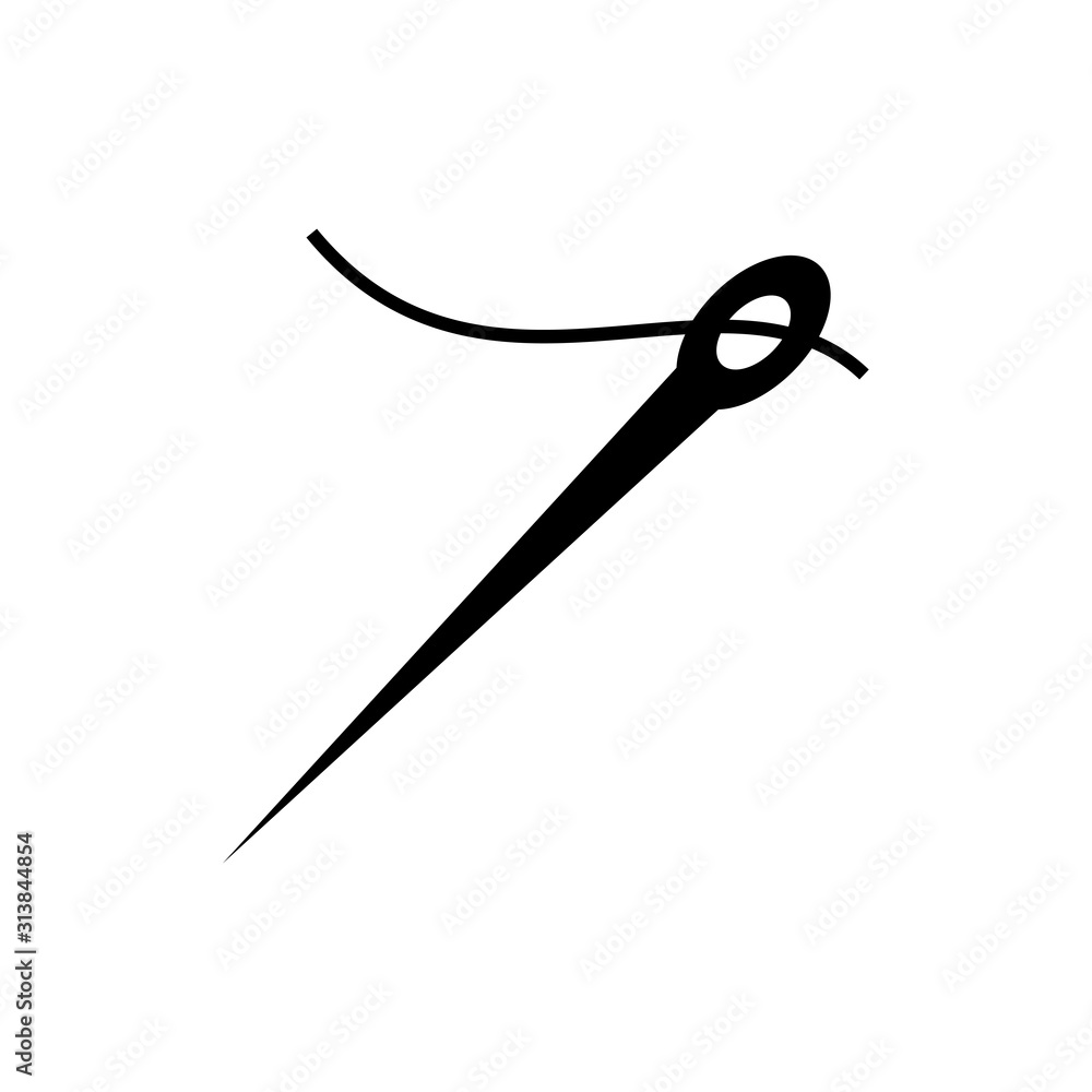Needle stitch icon design trendy Needle stitch icon design trendy