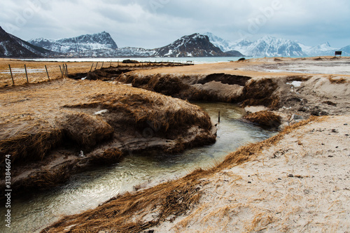 Lofoten islands, Norway. photo