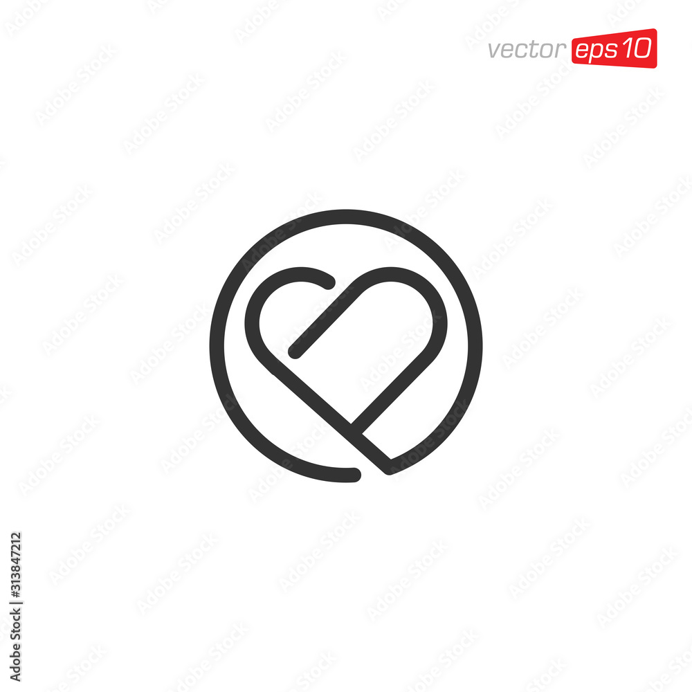 Heart Love Logo Icon Design Vector Heart Love Logo Icon Design Vector